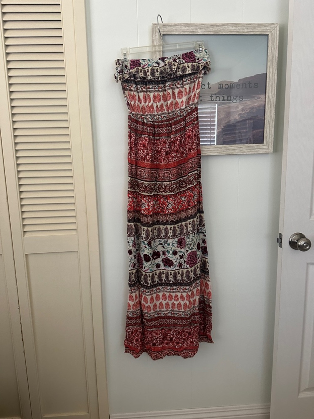 Size Small BONGO Boho Strapless Dress